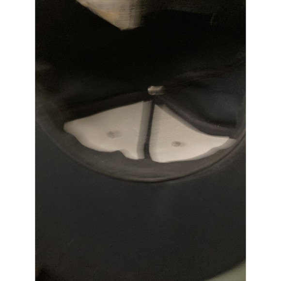 Vintage USS ROANOKE AOR-7 POLAR BEAR - NAVY BLUE HAT SNAPBACK SCRAMBLED EGGS - Picture 8 of 9